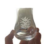 2x Custom Engraved Crystal Standard Proof Glass