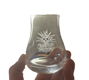 2x Custom Engraved Crystal Standard Proof Glass